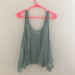 Free People frayed tank